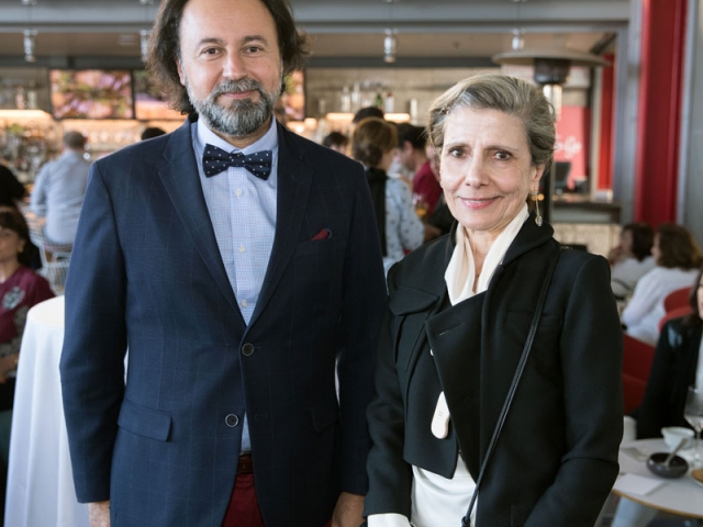 Maryam Khosrowshahi and Dr. Touraj Daryaee