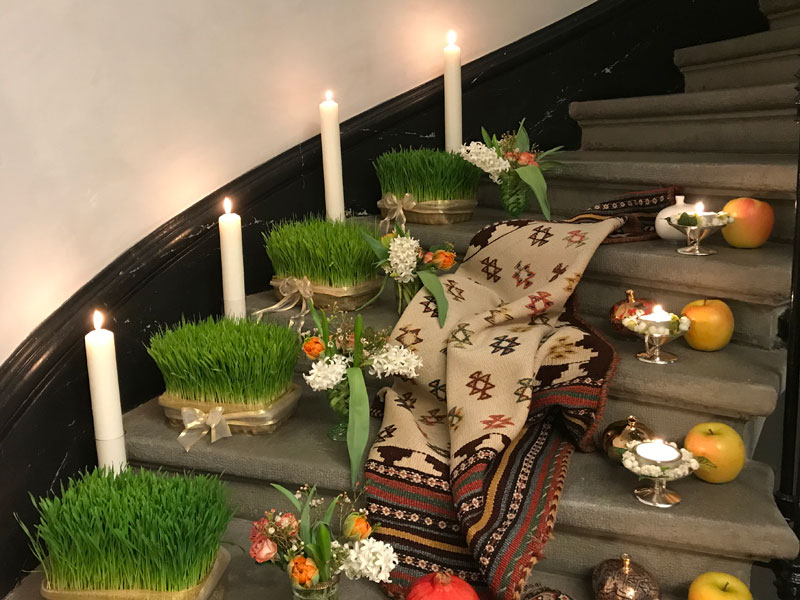 upper side of the sofreh