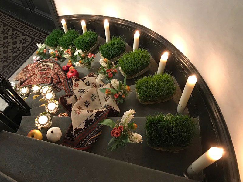 top of the seven steps sofreh