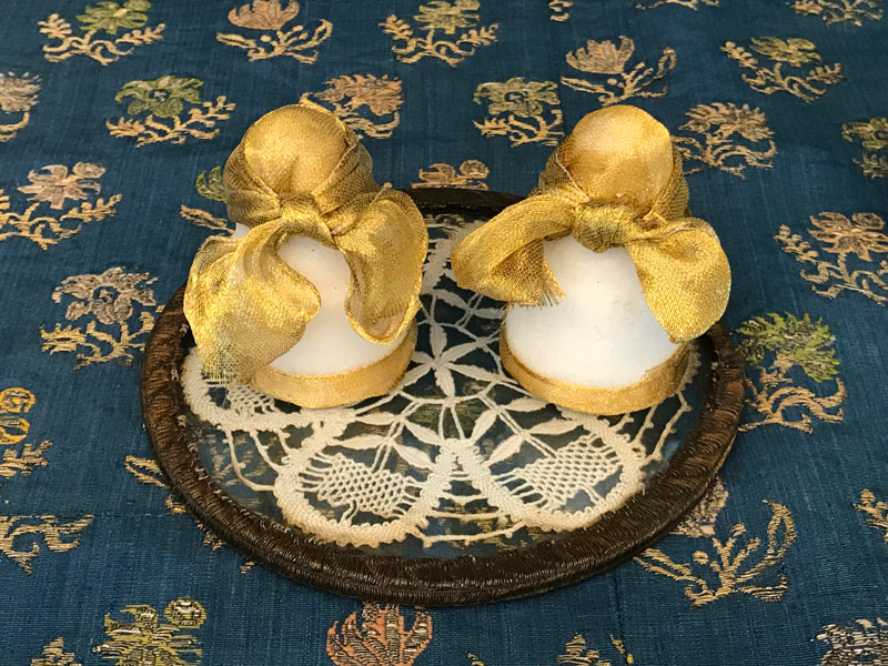 decorated miniature sugar lumps