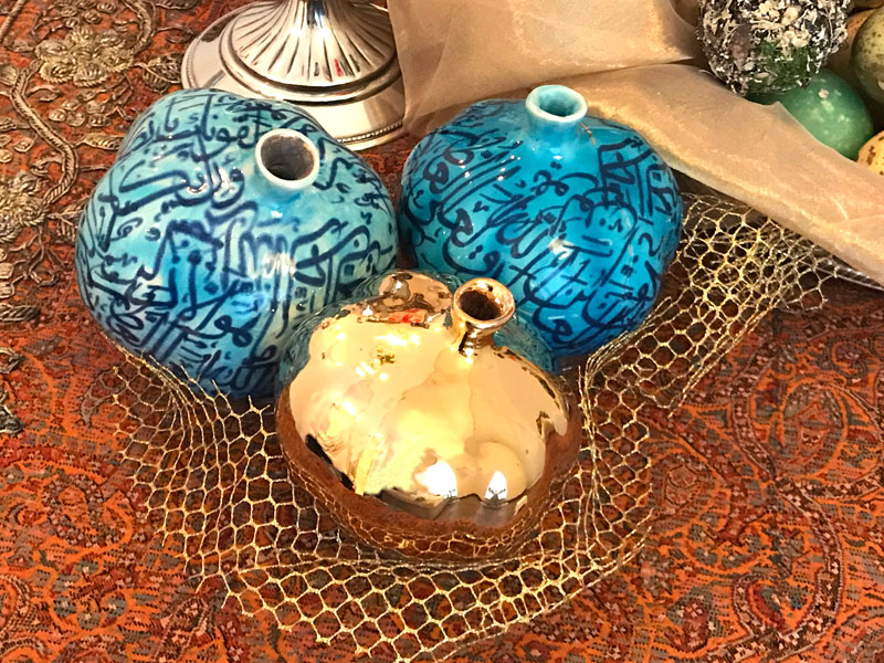 pomegranates in marriage sofreh