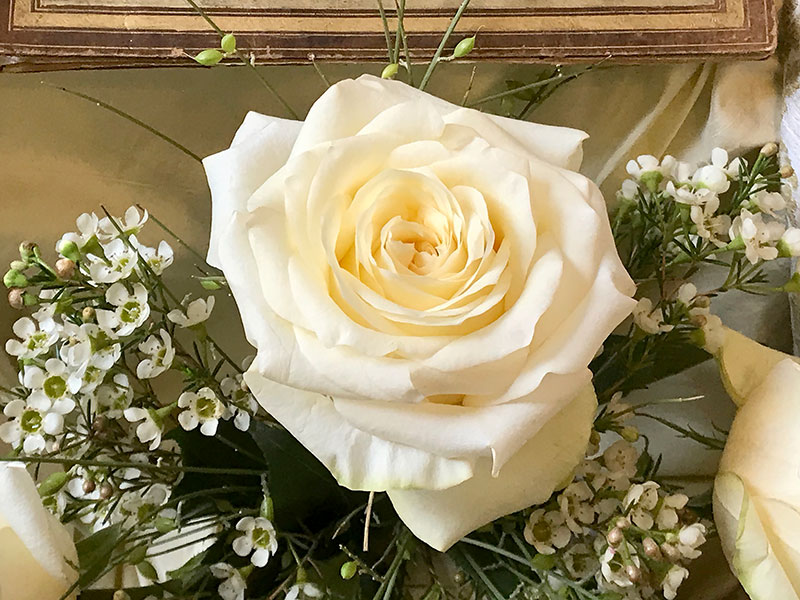 Persian sofrehs with candlelight rose